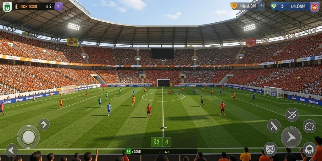 kingdom4d - Screenshot yang menunjukkan sistem kustomisasi karakter.
